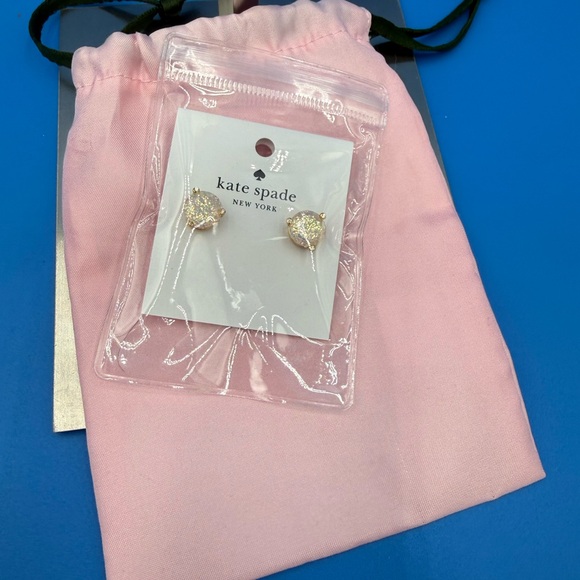 kate spade Jewelry - Kate Spade - New York " Rise & Shine Opal Glitter " Stud Earrings(Pink 🩷) NWT